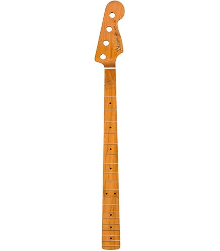 Amazon.com: Fender Precision Bass Neck, Roasted Maple, Modern C