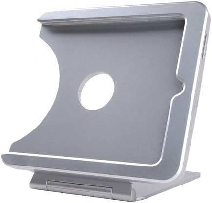INFOtainment iPad Tablet Foldable Charging Dock Stand Silver (Fits Gens 1 2 3)