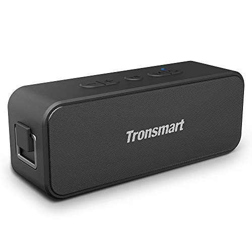 Enceinte Bluetooth Portable, Tronsmart T2 Plus Haut-Parleur sans Fil Extérieur Speaker 20W Bass e Audio Puissant, Speaker Bluetooth 5.0, Autonomie 24H, Étanche IPX7,TWS, Assistant Vocal