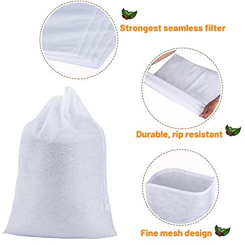 50 Pack Cold Brew Coffee Filters, 20" X 20" Commercial Cold Brew