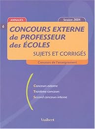 Concours externe de professeur des écoles