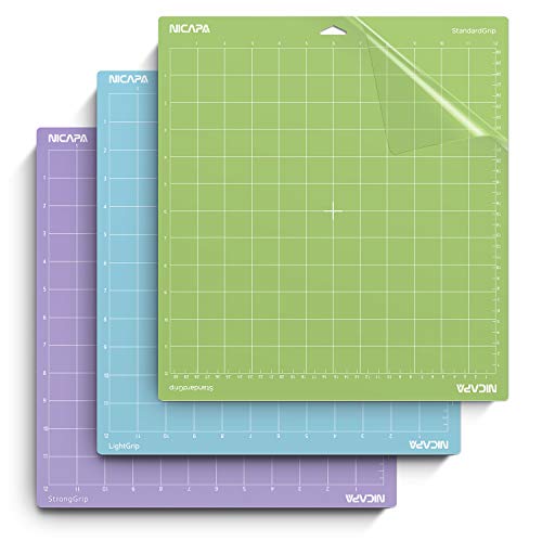 Nicapa Replacement Cutting Mat (12x12 inch) for Cricut Maker 3/Maker