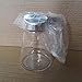 Glass Jar - Syrup or Honey Dispenser with Retracting Spout - 10 Oz Capacity