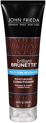 John Frieda Brilliant Brunette Multitone Revealing Moisturizing Conditioner 845 Oz (Pack Of 5)