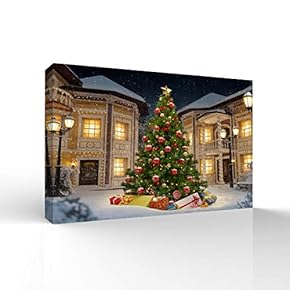 Merry Christmas Pictures Home Wall for Bedroom Living...