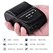 Wireless Bluetooth Receipt Thermal Printer, Portable Personal Bill Printer 2 Inches 58mm Mini USB POS Printer for Restaurant Sales Retail Compatible with Android/iOS/PC/Windows/Linux