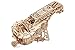 UGears Hurdy-Gurdy 3D Puzzle, Wooden Musical Model, Brain Teaser, DIY Craft Set - Valentine's Gift for Her and Him