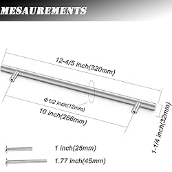 Probrico 30 Pack 256mm(10inch) Hole Centers