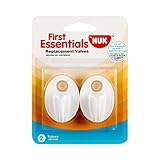 NUK 2 Pack Replacement valves Spill Proof Cup, Colors May Vary