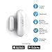 Geeni Smart Window & Door Sensors 2-Pack: Wi-Fi Enabled Security with Real-Time Alerts