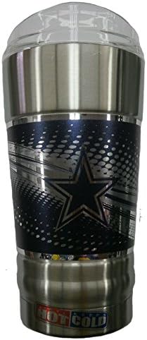 20 oz Vacuum Insulated Stainless Steel Party Tumbler Cup - Dallas Cowboys