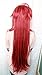 KiyaCos Cosplay Wig Crimson Grell Sutcliff Long Dark Red Women Men Anime Show Party Halloween Synthetic Hair Wigs