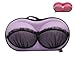 Lyceem Portable Protect Bra Underwear Lingerie Case Travel Organizer-Lace-Purple