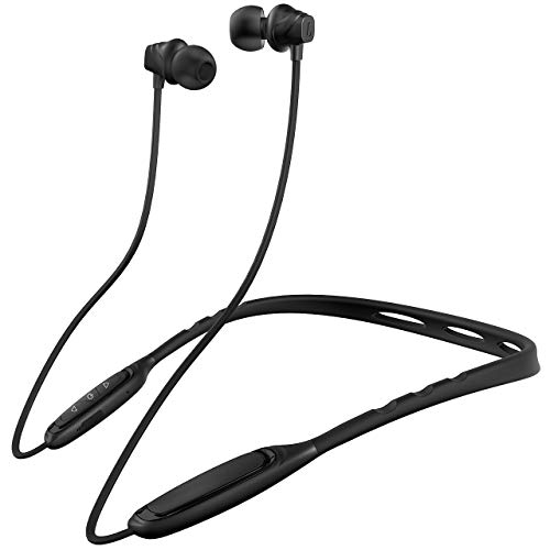 BT Headphones, Wireless BT V4.1 Earphones Noise Cancelling Sport IPX7 Waterproof HD Stereo Headset wMic, 15 Hours Battery Sweatproof Earbuds for Gym Running Workout Exercise