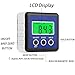 Magnetic Digital Angle Finder Level Digital Angle Gauge, IP54 Dust and Waterproof Digital Inclinometer-Blue