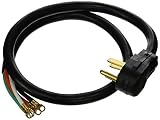 Certified Appliance Accessories 4-Wire Closed-Eyelet 50-Amp Range Cord, 4ft