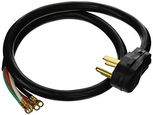 Certified Appliance Accessories 4-Wire Closed-Eyelet 50-Amp Range Cord, 4ft