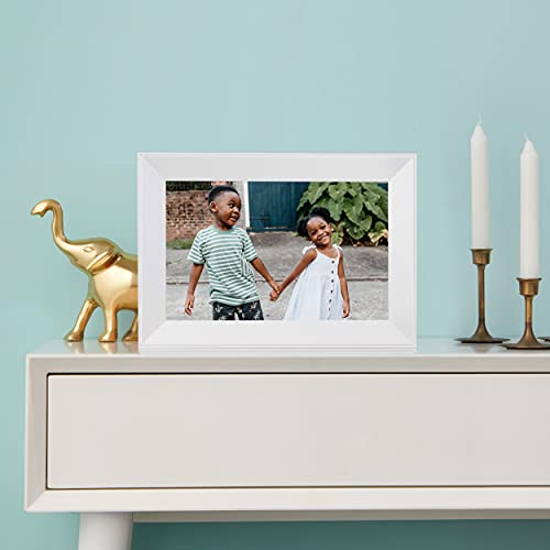 Aura Carver Smart Digital Picture Frame 10.1 Inch HD WiFi Cloud Digital Frame Free Unlimited