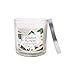 DII Home Traditions 3-Wick Evenly Burning Highly Scented 4x4 Large Jar Candle with 45+ Hour Burn Time (14.5 Oz) - Jasmine Flower Scent