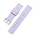 MLQSS Soft Silicone Watch Band with Quick Release Pins - Choice Color & Width (18mm, 20mm or 22mm) Watch Straps w/Adjustable Metal Clasp