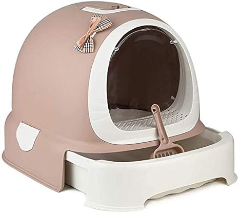 Zy Litiere Boite Toilettes Chat Ferme Design Chat Avec Bac A Litiere De Chat Litiere For Chats Scoop Dans Les 16 Lb B Loldf1 Color B Amazon Fr Animalerie