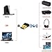 Bluetooth 4.0 USB Adapter, Costech Gold Plated Micro Dongle 33ft/10m Compatible with Windows 10,8.1/8,7,Vista, XP, 32/64 Bit for Desktop , Laptop, computers