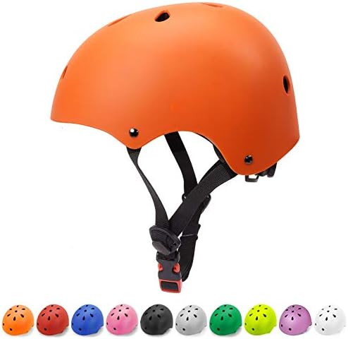 Orange kids bike helmet Clearance