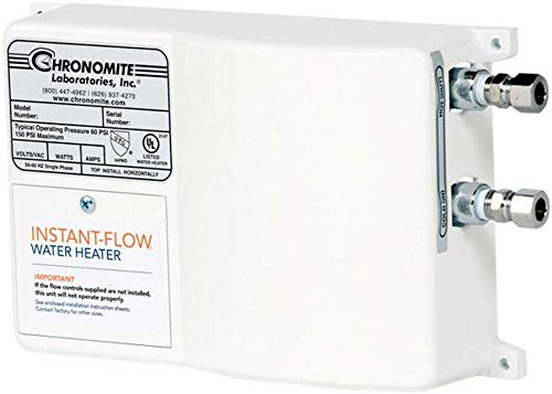 Chronomite SR-20L/120 HTR SR Series Instant Low Flow Tankless Water Heater, small