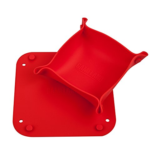 GAMELAND Silicone Board Game Storage Bowls Bits Bowls Dice Tray, 5Pack