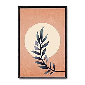 Framed Canvas Wall Art Animals, Flowers, Birds Canvas Prints Home Artwork Decoration for Living Room, Bedroom - 16x24 inches