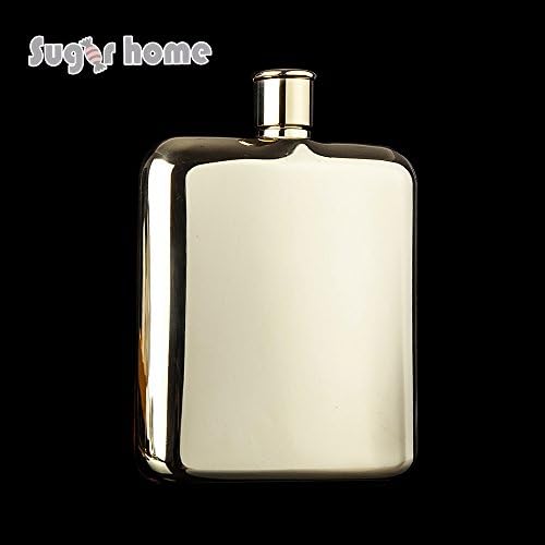 Sugar home mirror polish flask,gold,rose gold,silver (gold)