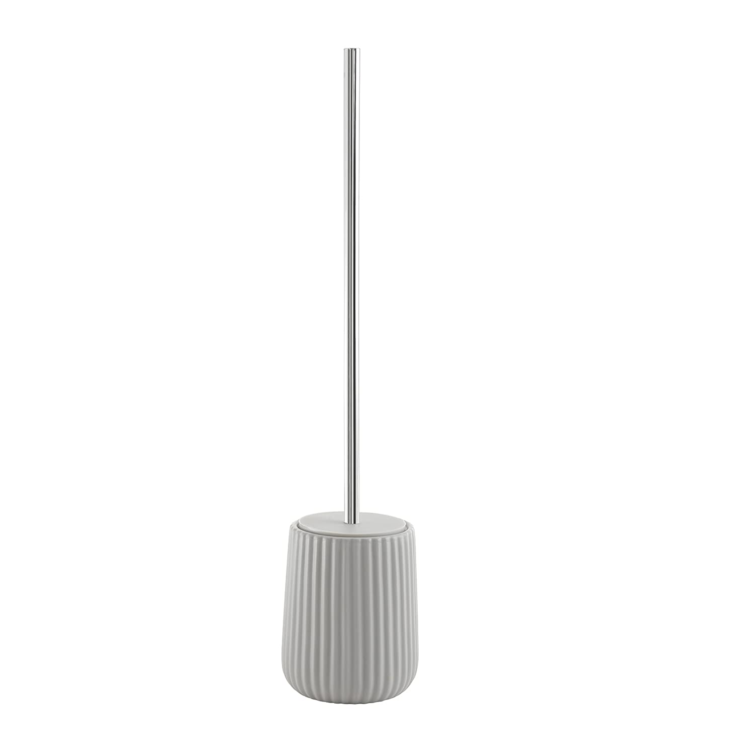 Gedy G-Marika, Grey, Ceramic Toilet Brush, Dimensions 45 x 10.2 x 10.2 cm and Weight 0.95 kg, R&S Design, 2 Year Warranty, One Size