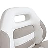 Leader-Accessories-Pontoon-Captains-Bucket-Seat-Boat-Seat-WhiteTaupe Leader-Accessories-Pontoon-Captains-Bucket-Seat-Boat-Seat-WhiteTaupe