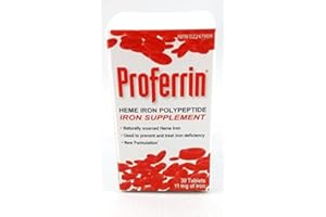 Proferrin 11mg Heme Iron 90Tablets