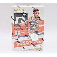 2020-21 Panini NBA Donruss Basketball Blaster Box - 11 Packs of 8-1 Auto or Memorabilia Card Per Box