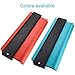 2 Pack Plastic Contour Gauge Profile Gauge Duplicator Copy Irregular Shapes Tracing Template Measuring Tool for Fit and Easy Cutting (10 Inch Green 10 Inch Red)