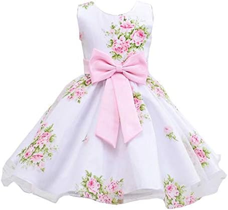 Flower Girl Dress Kids Pageant Party Wedding Special Occasion Dresses 2-8 Years