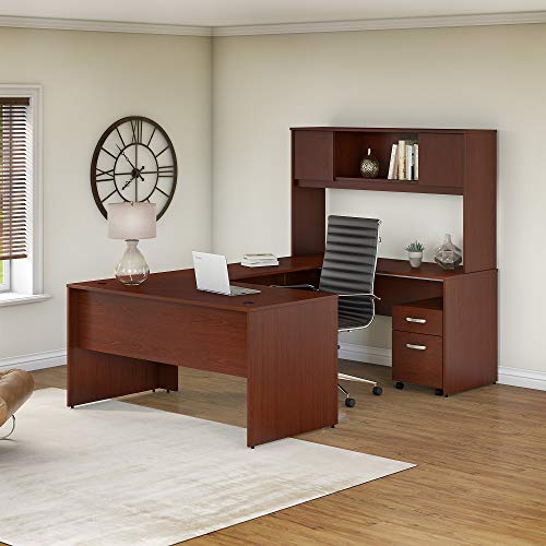 1 Bush+Furniture+Commerce+Shaped+Cabinet