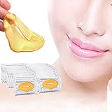 CCbeauty 10 x Gold Crystal Collagen Lip Facial Face Mask Lip Care