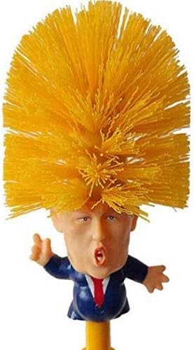 Donald Trump Toilet Bowl Brush Funny Gag Gift Toilet Great Again Novelty Bowl Cleaner for Household Bathroom - Only Brush