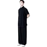 ZooBoo Unisex Short Sleeve Taichi Uniform Summer