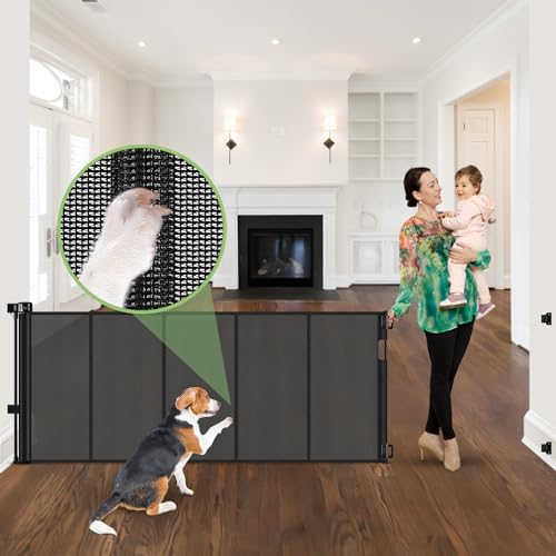 Stcockis XMF-A246855 Retractable Dog Gate
