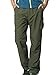 Jessie Kidden Mens Hiking Pants Convertible Quick Dry Lightweight Zip Off Outdoor Fishing Travel Safari Pants (225 Army Green 36)