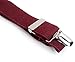 SUSPENDER BOXED CLIP, Burgundy