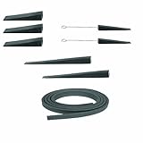 Ultimate Mutes Kit for Piano Tuning - 8 Pieces, Various Sizes/Styles