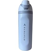 Stainless Steel Vacuum Insulated Water Bottle – Double Wall, Leak-Proof, Keeps Drinks Hot & Cold, White