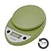 Escali Primo Digital Food Scale Multi-Functional Kitchen Scale and Baking Scale for Precise Weight Measuring and Portion Control, 8.5 x 6 x 1.5 inches, Tarragon Green