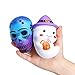 WATINC 3 Pcs Halloween Spooky Squishies Sensory Toys Kawaii Slow Rising Cream Scented Stress Relief Kids Toys Pumpkin Ghost Skull Squishies Toys Squeezable Dolls Halloween Party Decorative Props Gift