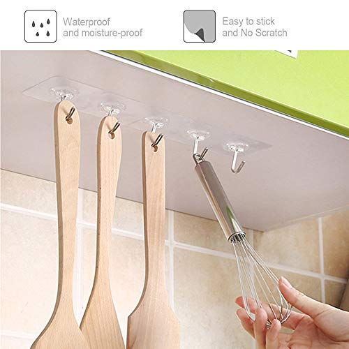 Neemay 22lb 9 9kg Max Adhesive Heavy Duty Command Sticky Hooks