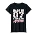 12 Years Old Birthday Girl TShirt Born in 2007 12th Birthday